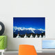 Tibetan Pilgrimage Mountain Wall Decal