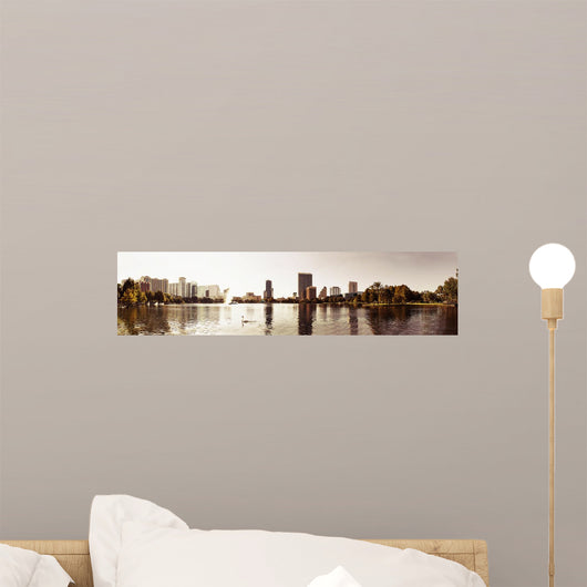 Orlando Downtown Lake Eola Wall Decal