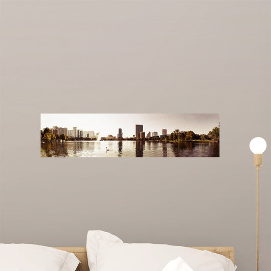 Orlando Downtown Lake Eola Wall Decal