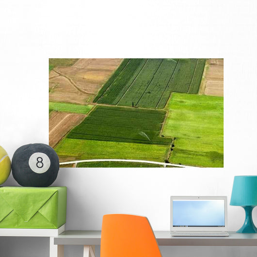 Irrigated Cropland Wall Decal