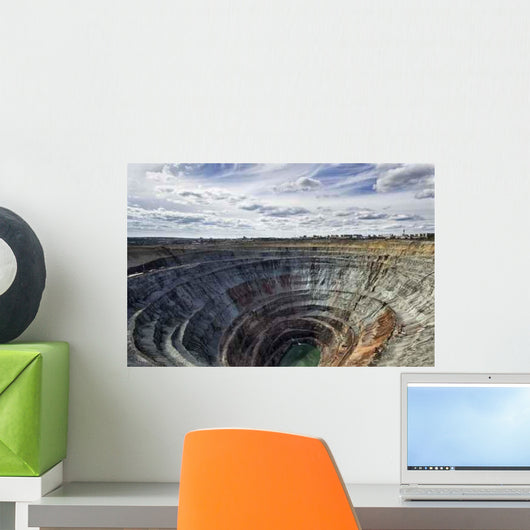 Extraction Diamonds City Mirnyi Wall Decal