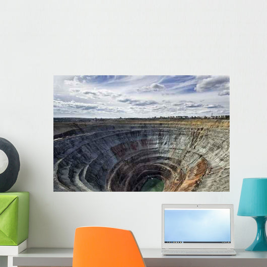 Extraction Diamonds City Mirnyi Wall Decal
