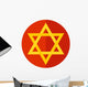 Judaism Star Icon Wall Decal