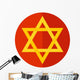 Judaism Star Icon Wall Decal