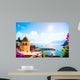 art Romantic Seascape in Five lands, Vernazza, Cinque Terre, Lig Wall Mural
