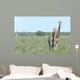 Two Giraffe in Etosha,Namibia Wall Mural