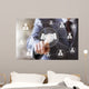 Business Handshake Online Network Wall Decal