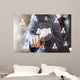 Business Handshake Online Network Wall Decal
