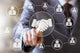 Business Handshake Online Network Wall Decal
