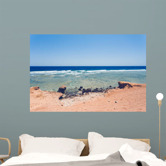 Red Sea Coastline Egypt Wall Decal Design 1