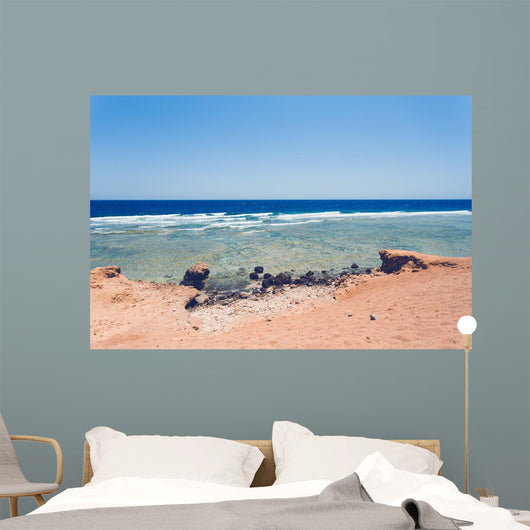 Red Sea Coastline Egypt Wall Decal Design 1