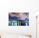 Inner Harbor Area Downtown at Night Wall Decal