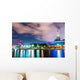 Inner Harbor Area Downtown at Night Wall Decal