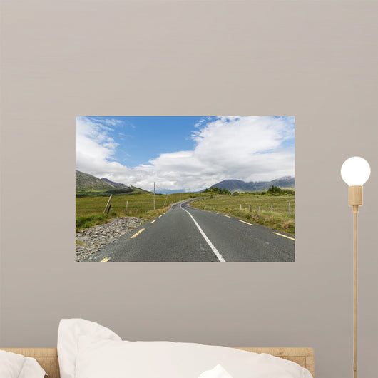 Asphalt Road Connemara Ireland Wall Decal