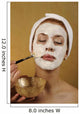 Spa Organica Facial Mask Wall Mural