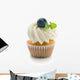Delicate Bluberry Cupcake Wall Decal