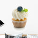 Delicate Bluberry Cupcake Wall Decal