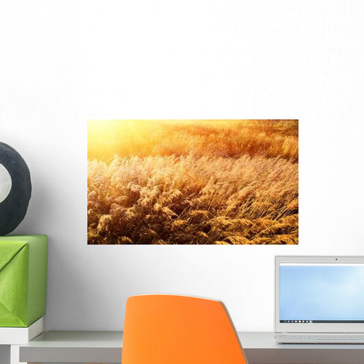 Autumn Yellow Grass and Wall Decal