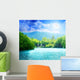 Lake Deep Forest Wall Decal Design 2