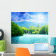 Lake Deep Forest Wall Decal Design 2