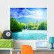 Lake Deep Forest Wall Decal Design 2