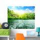 Lake Deep Forest Wall Decal Design 1