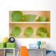 Green Dishes Wall Mural