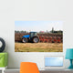 Tractor with Plough Wall Decal