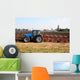 Tractor with Plough Wall Decal