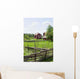 Wooden Pole Fence Wall Decal