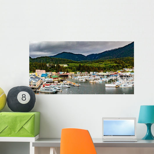 Ketchikan Marina Wall Decal