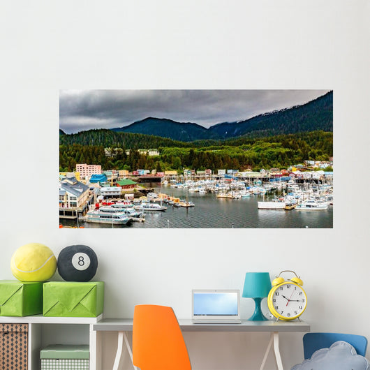 Ketchikan Marina Wall Decal