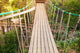 Suspension bridge, walkway to the adventurous, cross to the other side forest Wall Mural