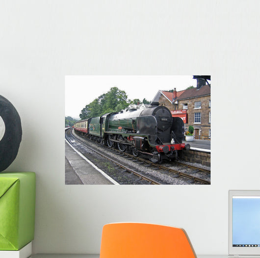 Steam Train Wall Mural