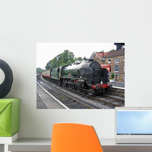 Steam Train Wall Mural