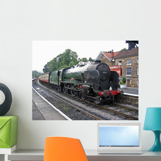 Steam Train Wall Mural