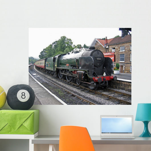 Steam Train Wall Mural