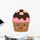 Cupcake Dessert Cute Sweet Wall Decal