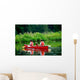 Family Canoe River Wall Mural