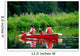 Family Canoe River Wall Mural