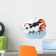 yogurt and berries Wall Decal