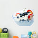yogurt and berries Wall Decal
