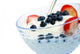 yogurt and berries Wall Decal