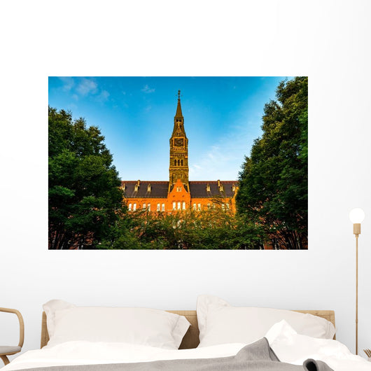 Georgetown University Main Building Wall Decal