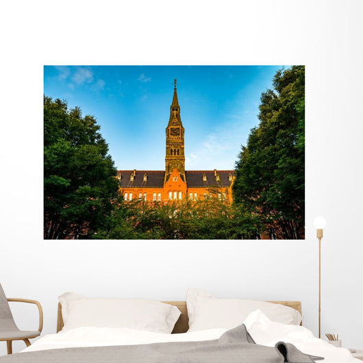 Georgetown University Main Building Wall Decal