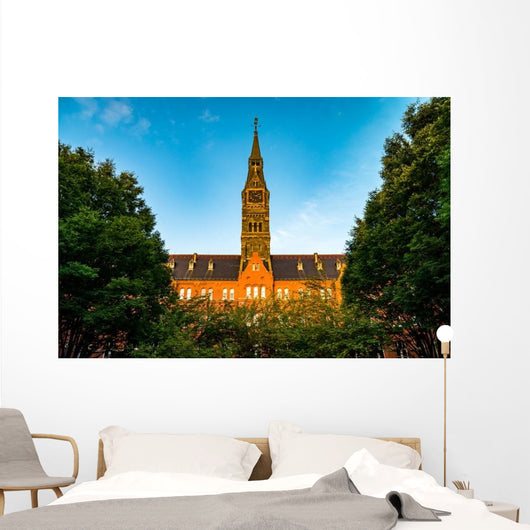 Georgetown University Main Building Wall Decal