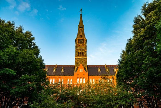 Georgetown University Main Building Wall Decal