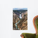 The Grand Canyon of the Yellowstone and Lower Falls from the viewpoint of Artist Point. Yellowstone National Park, Wyoming Wall Mural