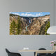 The Lower Falls at the Grand Canyon of the Yellowstone seen from Artist Point. Yellowstone National Park, Wyoming Wall Mural