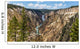 The Lower Falls at the Grand Canyon of the Yellowstone seen from Artist Point. Yellowstone National Park, Wyoming Wall Mural